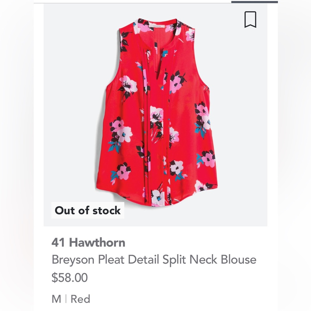 Hawthorn Sleeveless Blouse - Picture 2 of 14